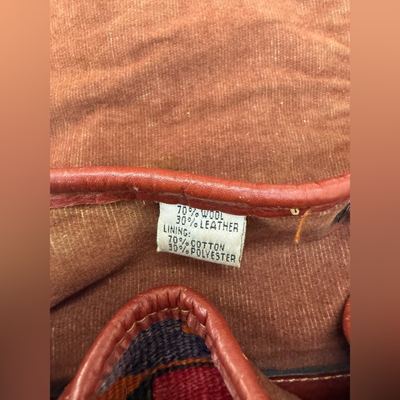 Vintage Wool Patterned Women's Backpack - Picture 12 of 13